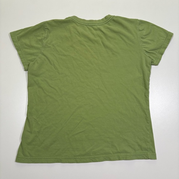 🐰🤍 Y2K Bunny Graphic Tee Sparkly Pink & Olive, Sugarcane Records, Sz XL Punk - Picture 8 of 11